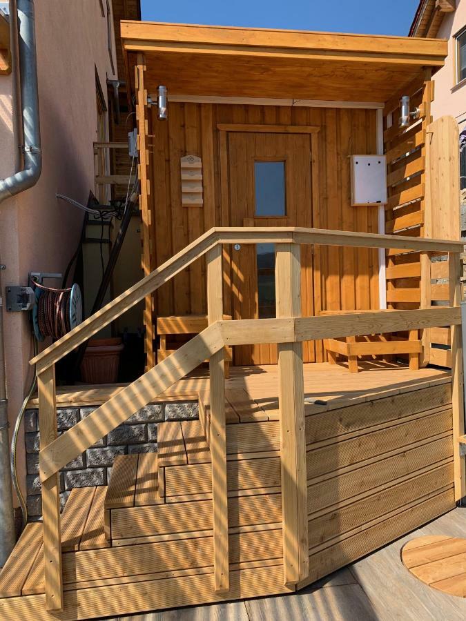 Romantische Ferienwohnung Mit Fantastischem Ausblick, Pool Und Gartensauna Jena Eksteriør billede